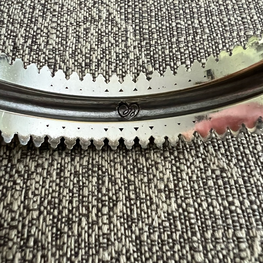 Brighton Silver hammered with beading bangle
Price Dropped! - Picture 5 of 7